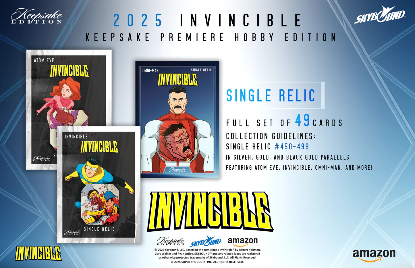 2025 Super Products Invincible Season 1 Keepsake