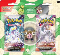 Pokemon Back to School Eraser 2pk Blister-Lechonk