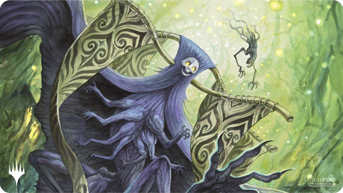 UP Playmat MTG Duskmourn Mythic Cycle Green