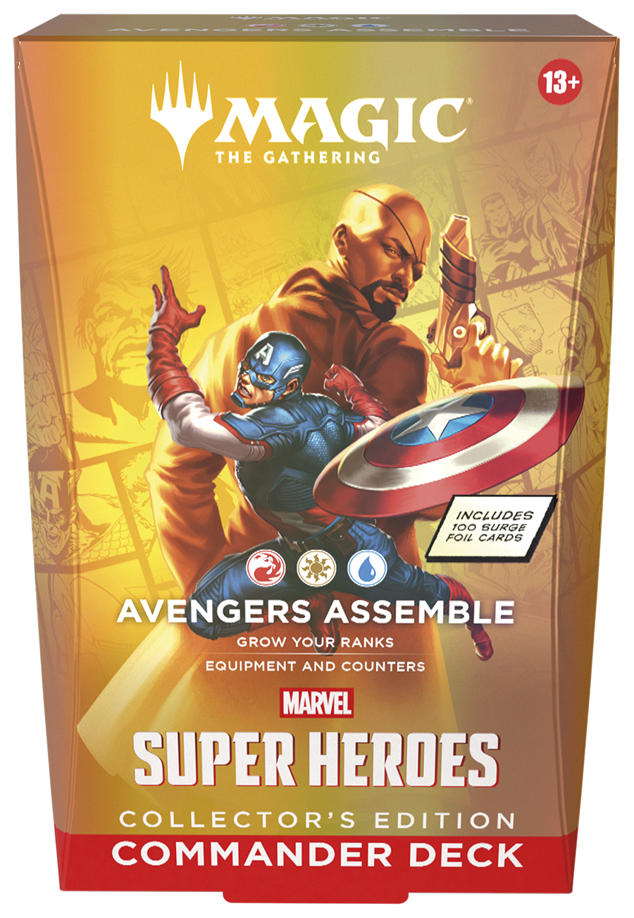 MTG Marvel Super Heroes Commander Collectors Edition Case