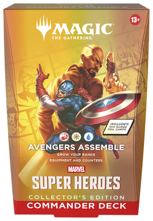 MTG Marvel Super Heroes Commander Collectors Edition Case
