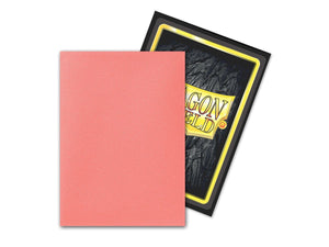Dragon Shield: Dual Matte Peach 'PllP' 100ct Sleeves