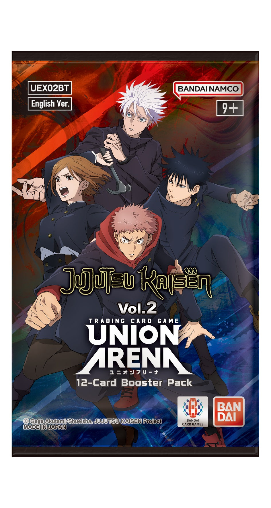 Union Arena Jujutsu Kaisen  Vol. 2 Booster Box