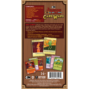 Adventure Time Card Wars Collector's Pack Flame Princess Vs Fern