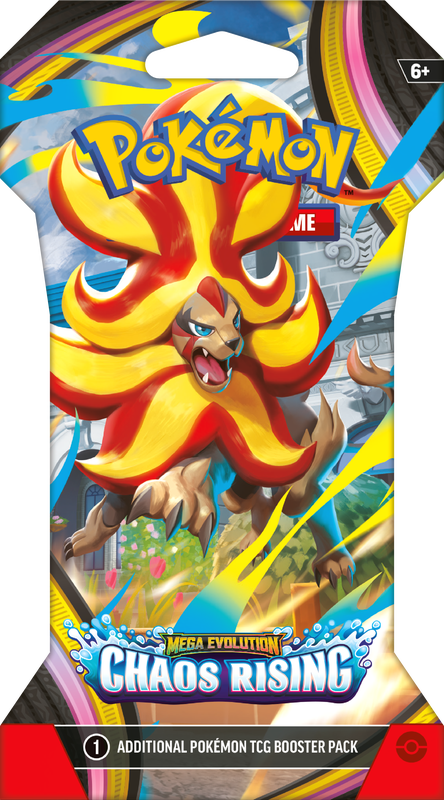 Pokemon ME04 Chaos Rising Sleeved Booster Limit 24
