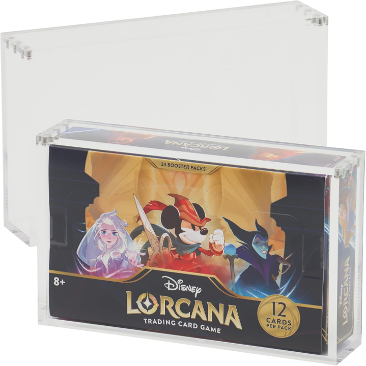 ER Acrylic Case Display For Lorcana Booster Box