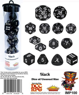 DCC 14-Die Set Opaque Black
