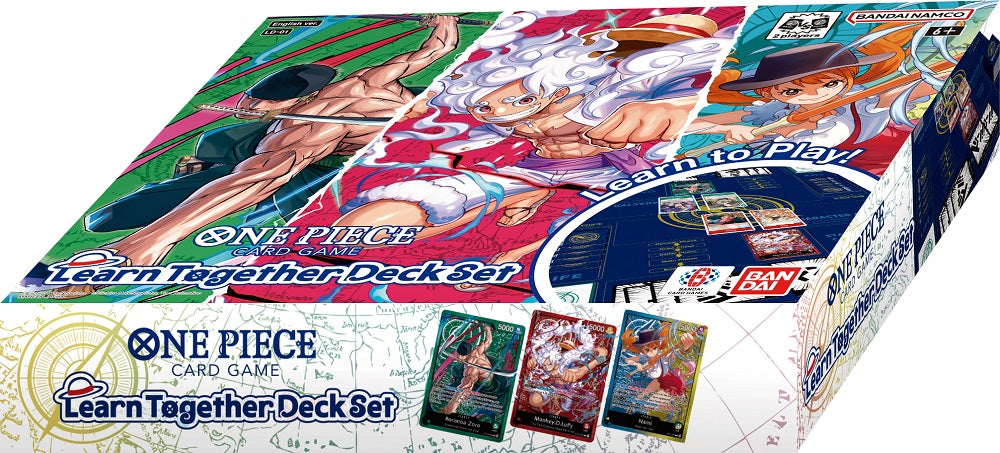 One Piece CG LD-01 Learn Together Let's Play Deck Box Set
