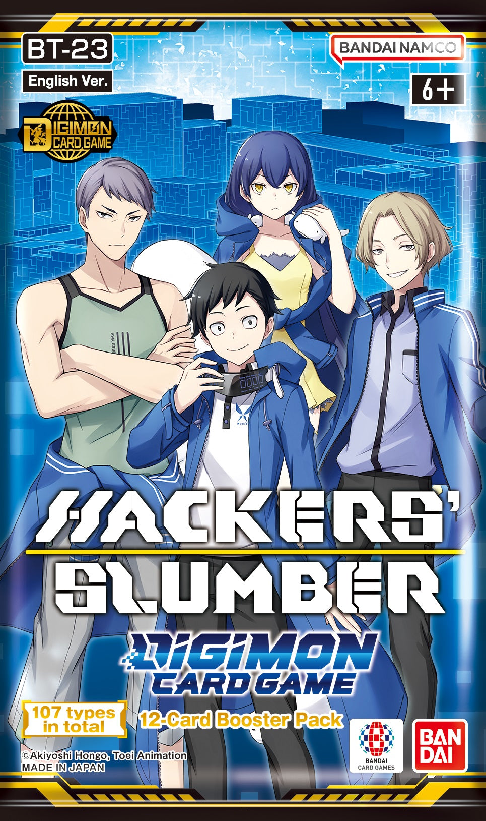 Digimon CG BT-23 Hackers' slumber Booster Box
