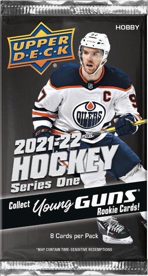 21/22 Upper Deck  Hockey Series 1 Single Pack