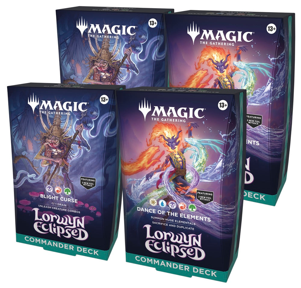 MTG Lorwyn Eclipsed Dance of The Elements Commander Deck Limit 2