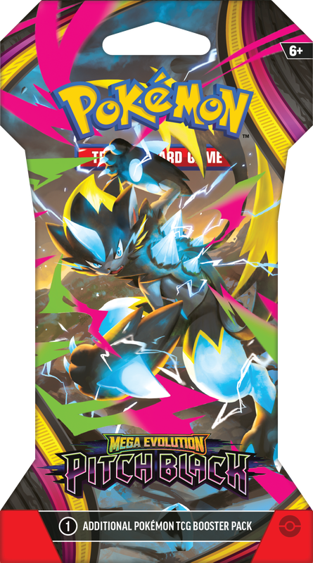 Pokémon ME05 Pitch Black Sleeved Booster - Picked Randomly - Limit 12