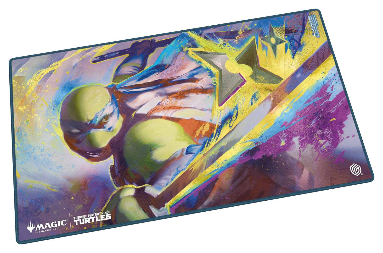 UG Playmat MTG TMNT-Leonardo's Technique
