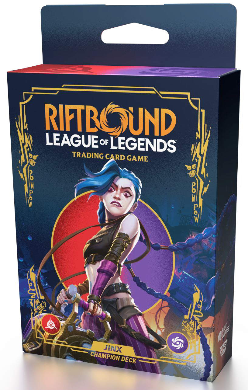 Riftbound: League of Legends TCG Origins Champion Deck Jinx (Limit 1)