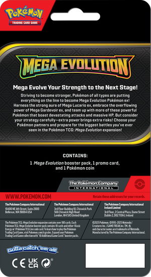 Pokemon ME01 Mega Evolution Drifblim - Checklane Blister Limit 4