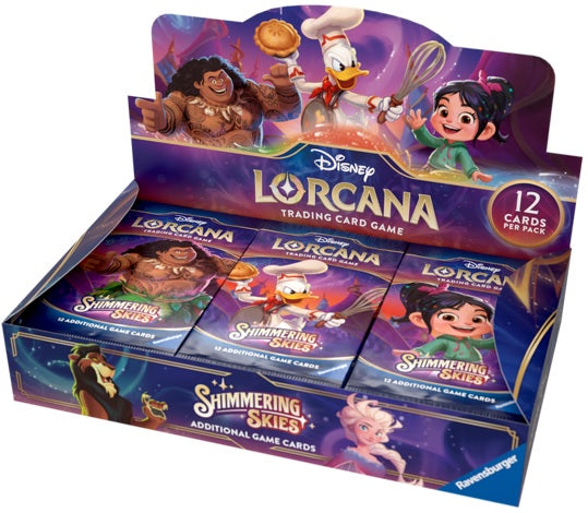 Disney Lorcana Shimmering Skies Booster Box Limit 1 per Customer