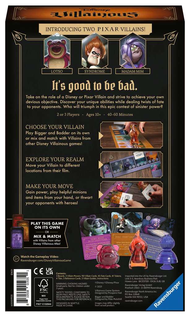 Disney Villainous Bigger And Badder