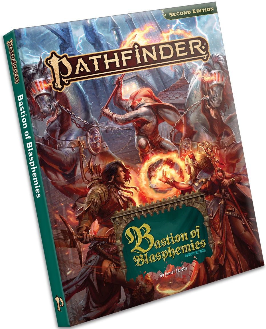 Pathfinder 2E Remaster Bastion Of Blasphemies Adventure Path HC