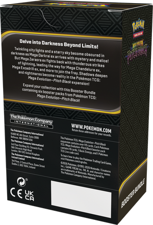 Pokémon ME05 Pitch Black Booster Bundle - Limit 2