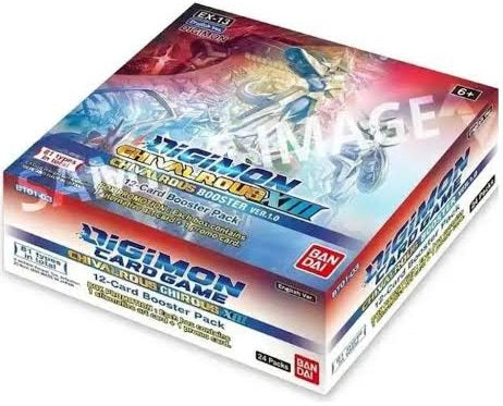 Digimon CG EX13 Chivalrous XIII Extra Booster