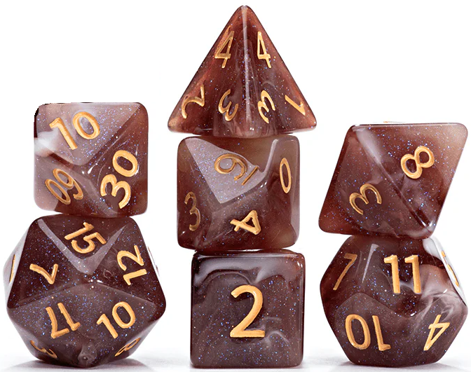 Aether Dice- Latte Dice