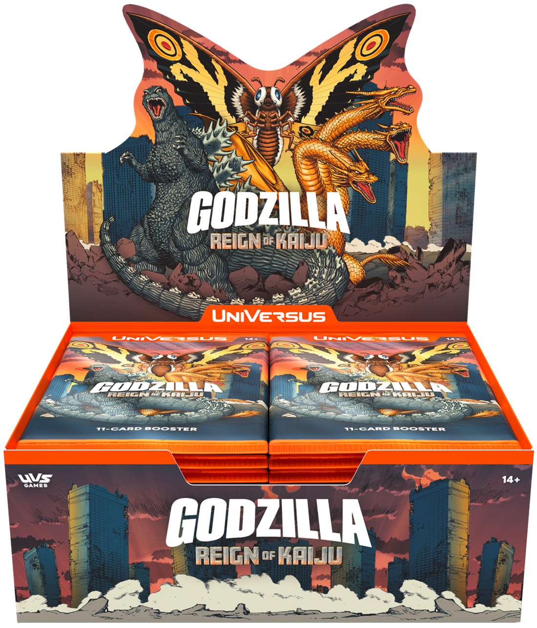 Godzilla: Reign Of Kaiju Booster Box