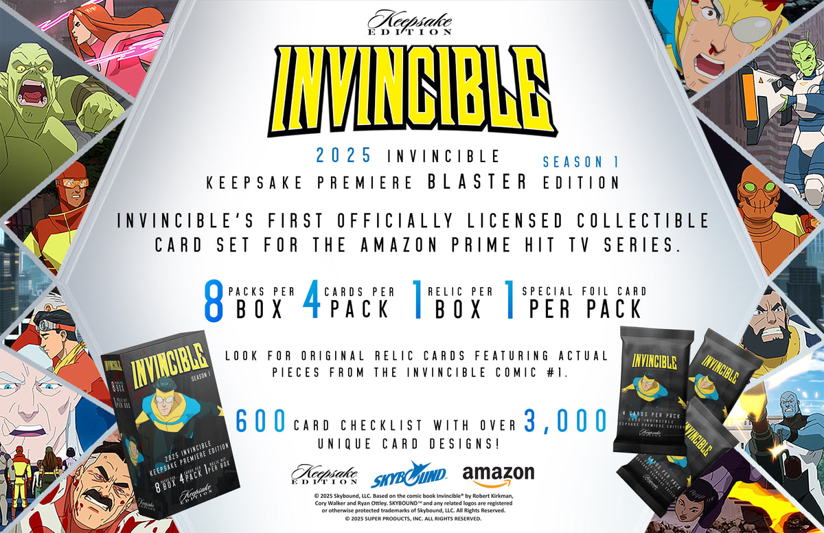 Keepsake Invincible Season 1 Premiere Blaster Edition 2025