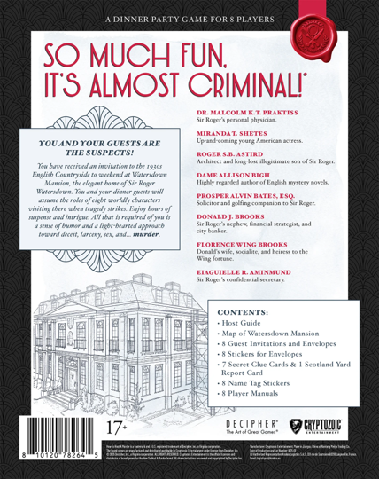 How to Host A Murder: Waterdown Affair