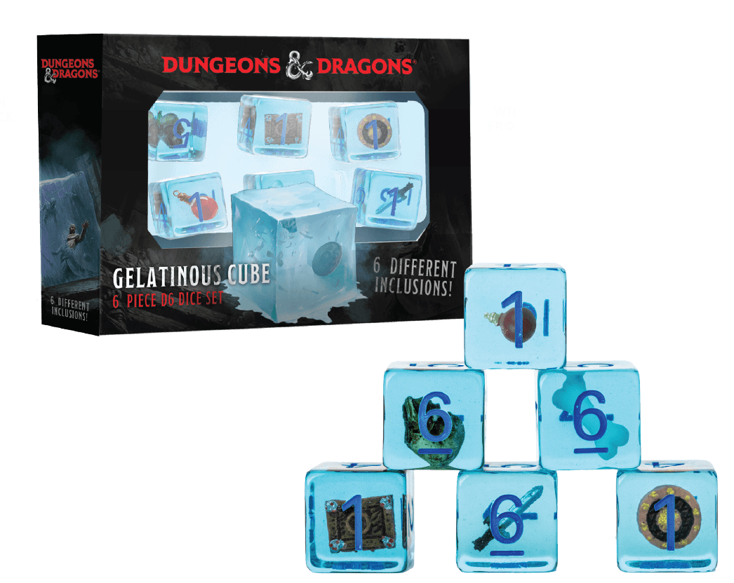 DND Gelatinous Cube 6pk
