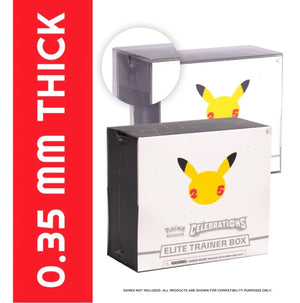 ER Display Case Protector For Pokémon ETB 5Pk