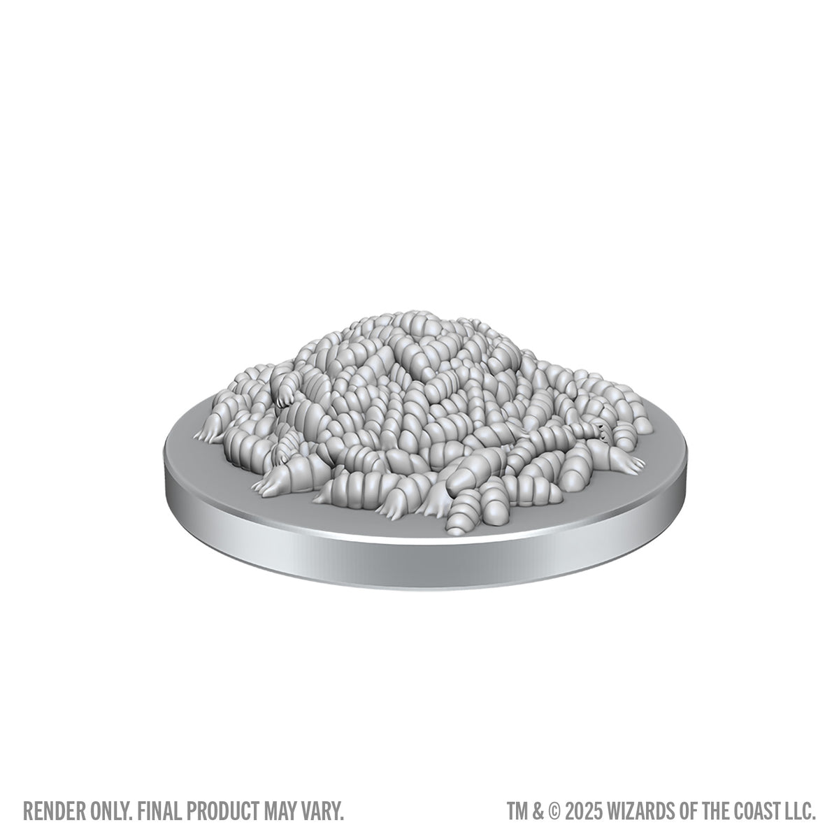 DND Unpainted Minis WV28 Swarm Of Rot Grubs & Rot Grub Victim