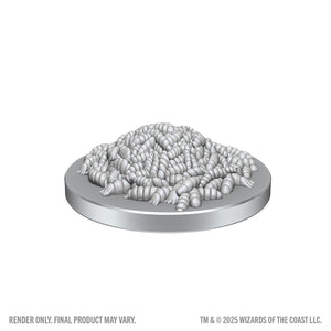 DND Unpainted Minis WV28 Swarm Of Rot Grubs & Rot Grub Victim
