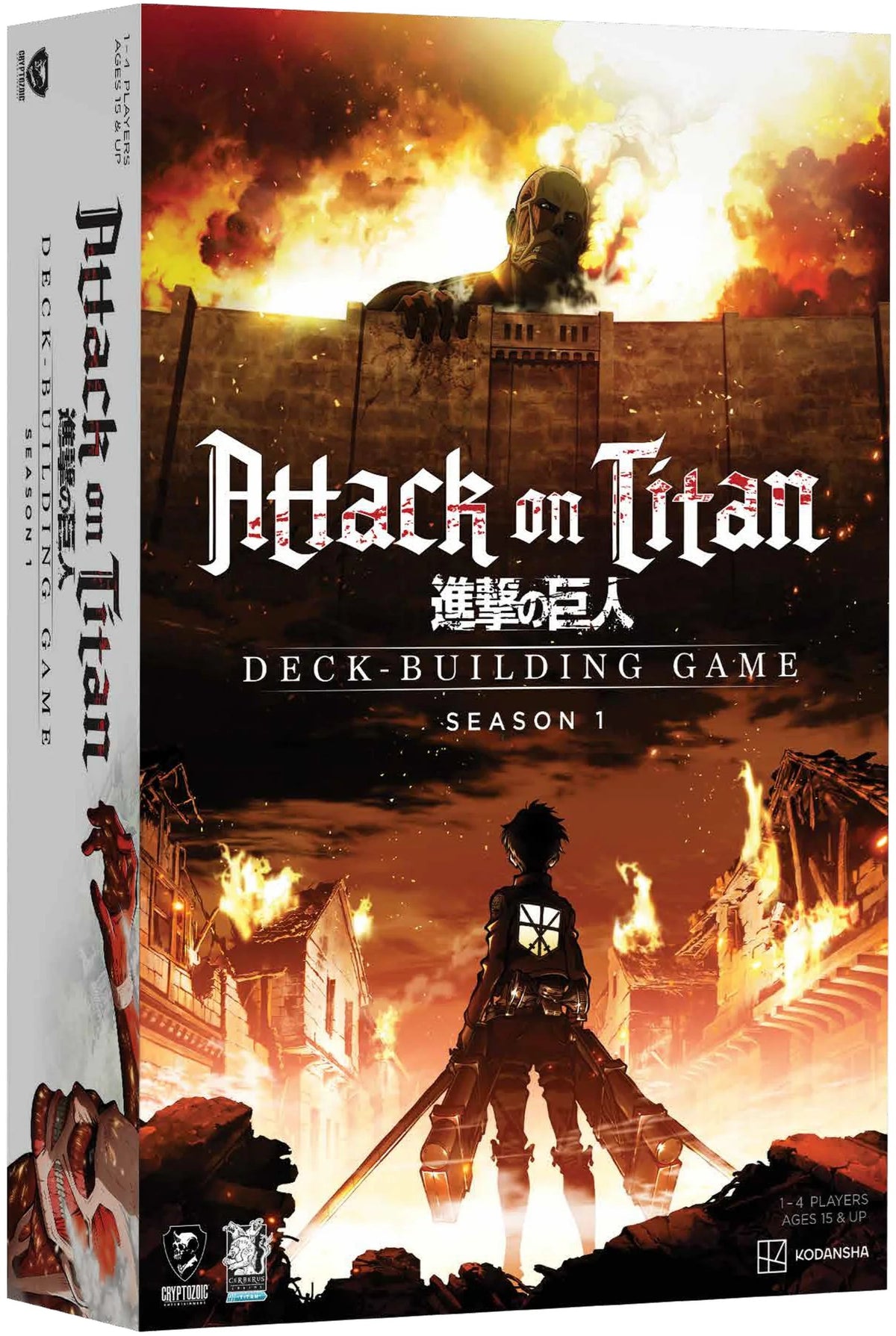 Attack On Titan Deck Building Game Season 1