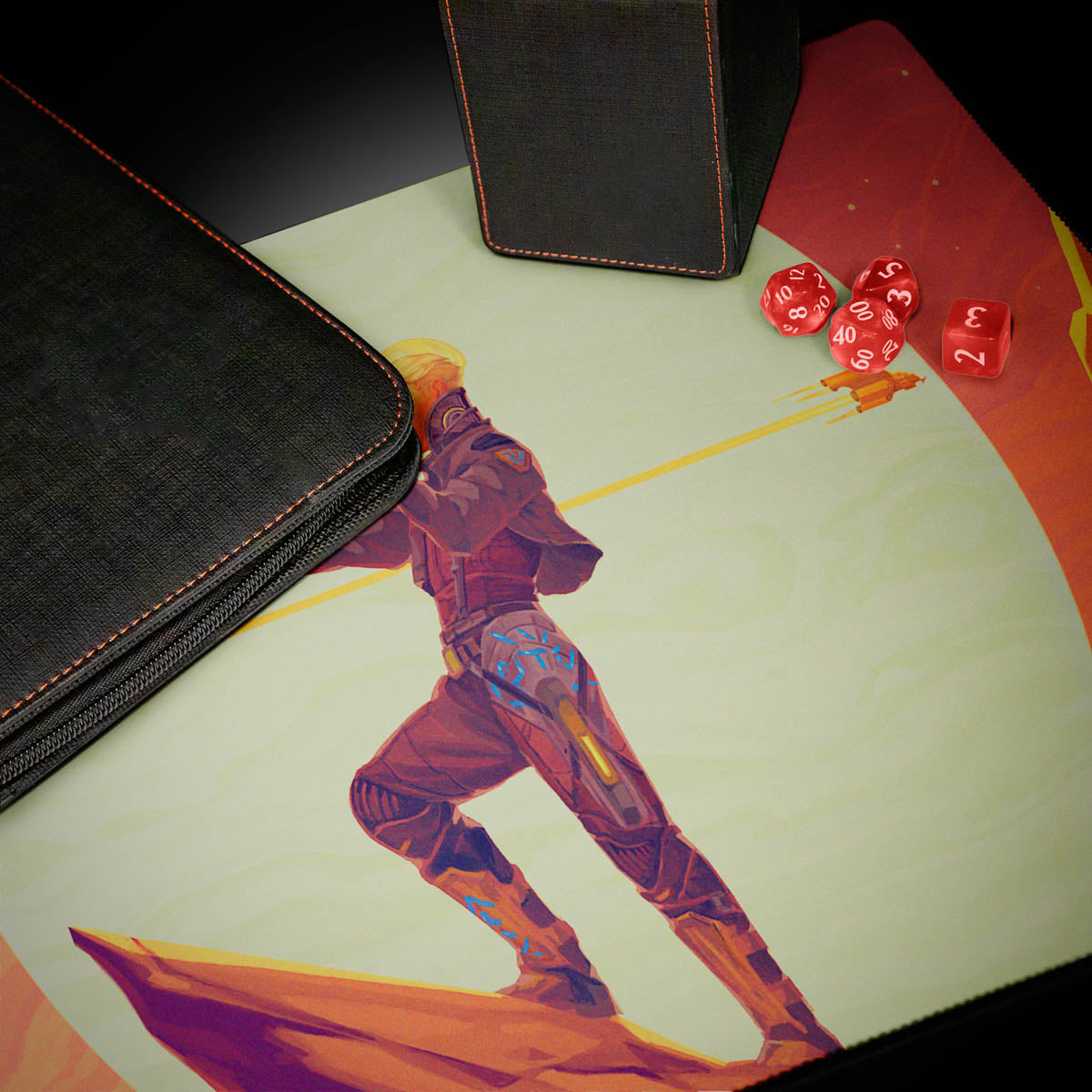 MTG UP Playmat Edge of Eternities Key Character Mythic