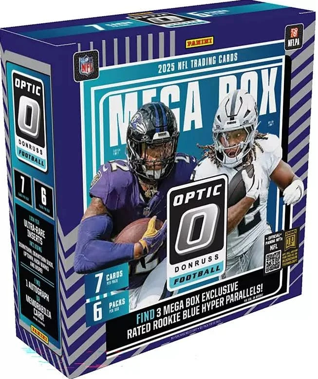 2025 Panini Donruss Optics Football Mega Box