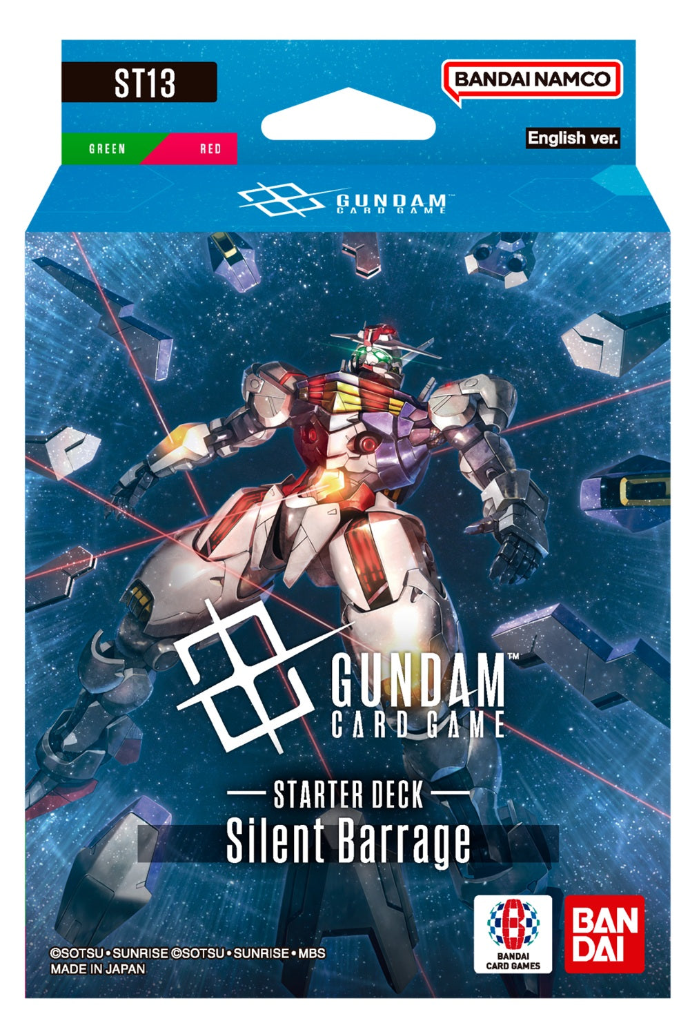 Gundam CG ST-13 Silent Barrage Starter Deck