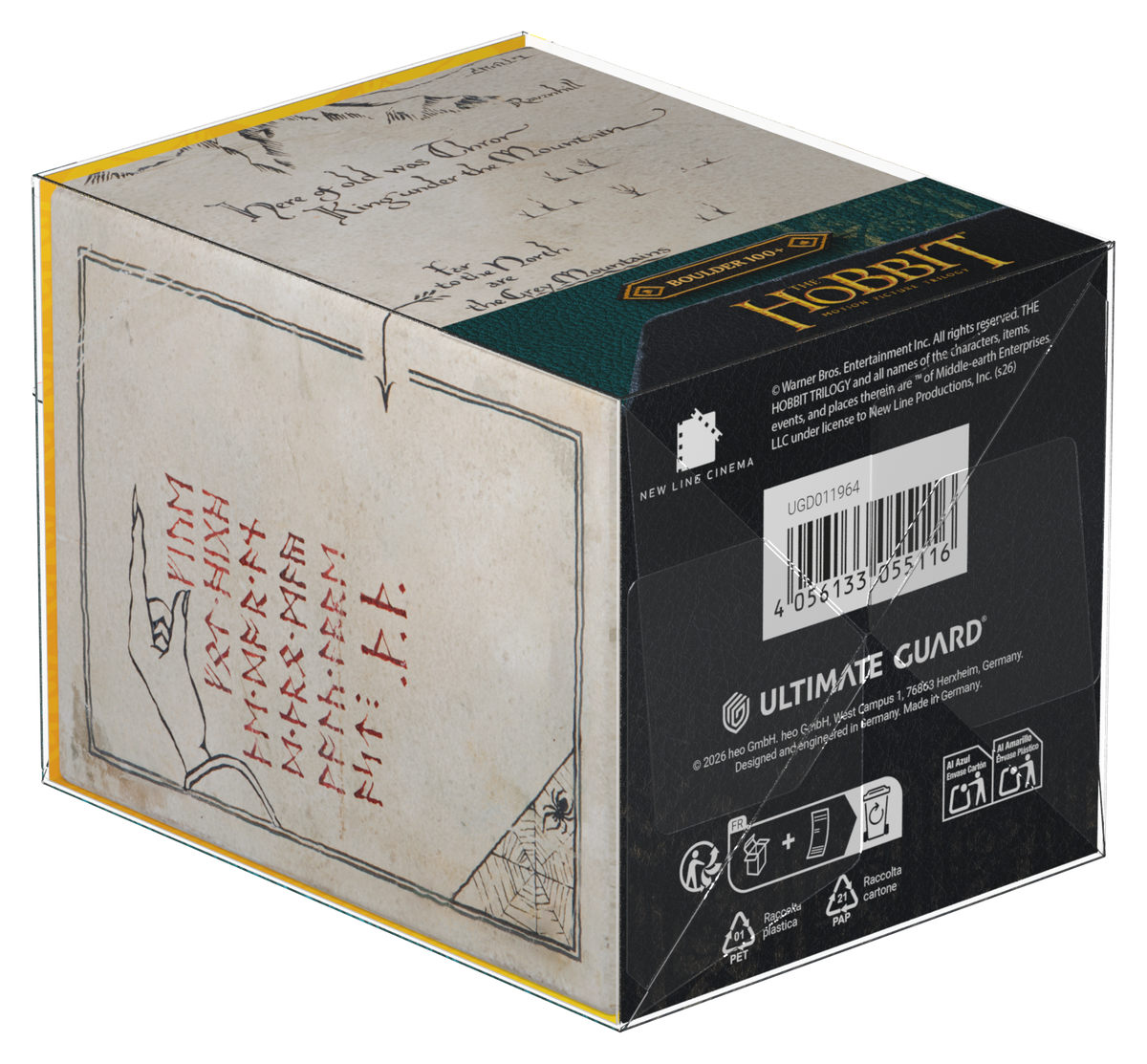 UG RTE Deck Case Boulder 100+ The Hobbit-Thor's Map