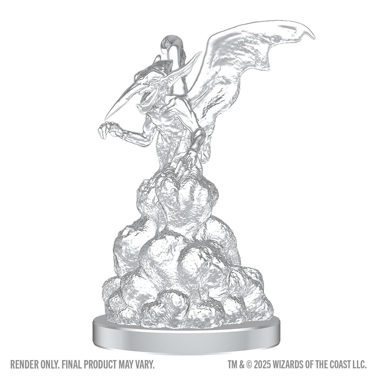 DND Unpainted Minis WV28 Ice Mephit & Dust Mephit