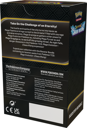 Pokemon ME04 Chaos Rising Booster Bundle Limit 10