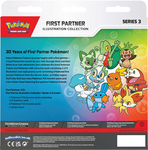 Pokémon First Partners Illustration Collection S3 Limit 2