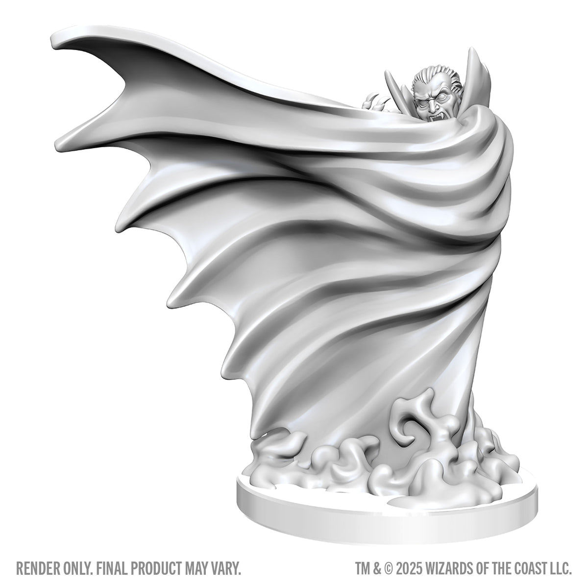 DND Unpainted Minis WV28 Classic Vampire & Classic Zombie