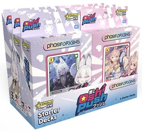 Oshi Push VTuber Card Game - Gen One Starter Deck