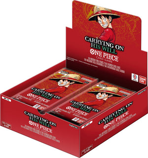 One Piece CG OP-13 Carrying On His Will Booster Box Limit 1