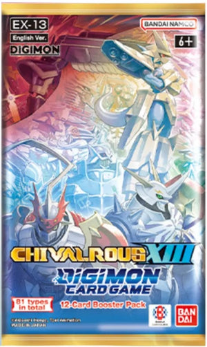 Digimon CG EX13 Chivalrous XIII Extra Booster