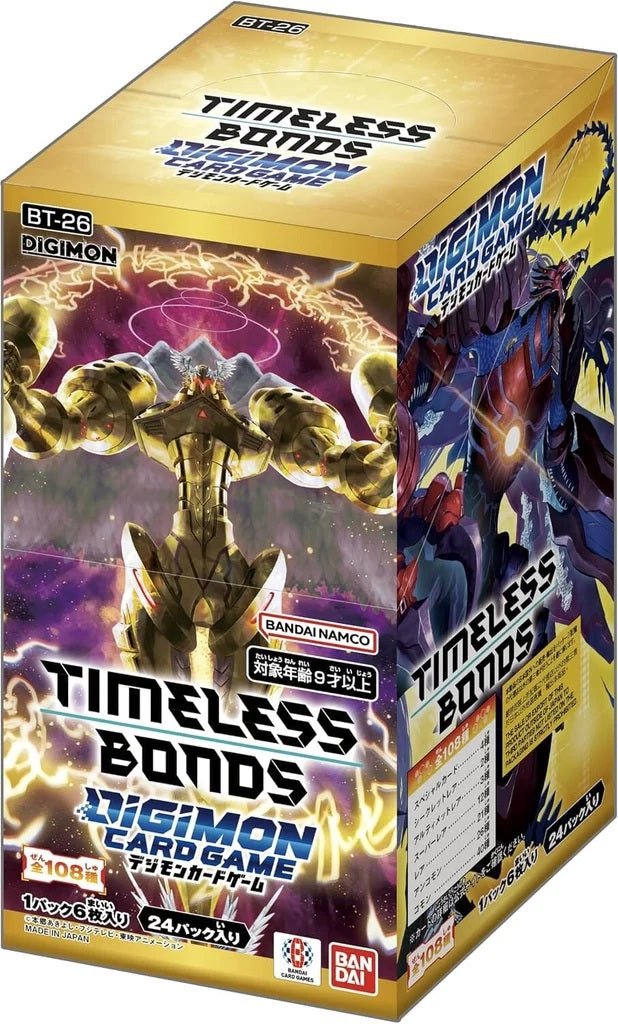 Digimon CG BT-26 Timeless Bonds Booster