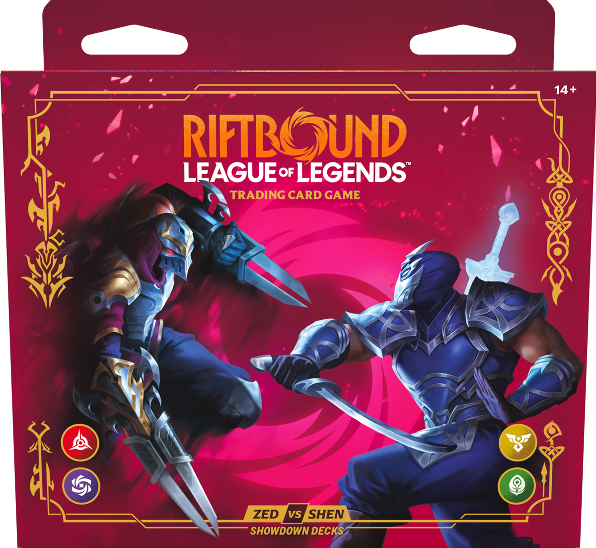Riftbound: League of Legends TCG Vendetta Zed VS Shen