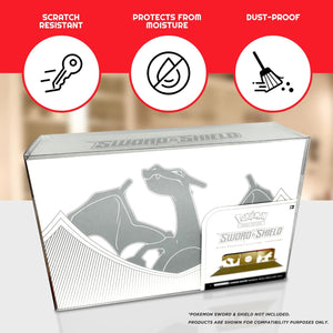 ER Pokemon TCG SWSH Charizard Ultra Premium Collection Pet Box Display Case
