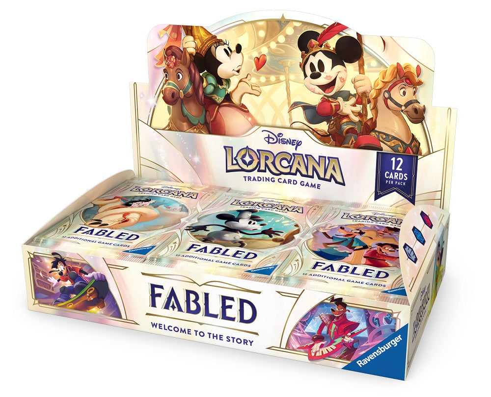 Disney Lorcana Set 9 Fabled Booster Limit 4
