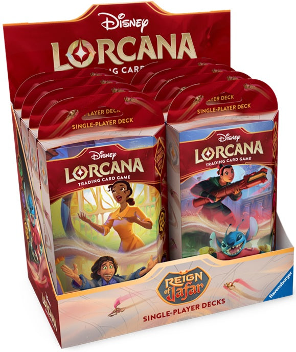 Disney Lorcana Set 8 Reign Of Jafar Starter Deck