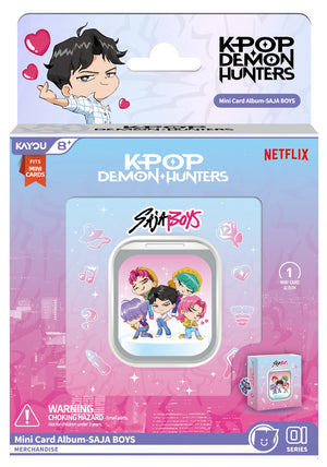 K Pop Demon Hunters Mini Card Album Saja Boys